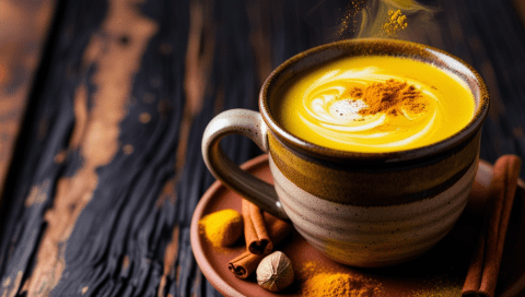 Turmeric Latte (Golden Milk): A Spiced, Anti-Inflammatory Drink