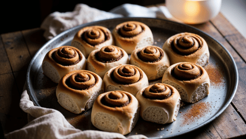 Classic Vegan Cinnamon Rolls