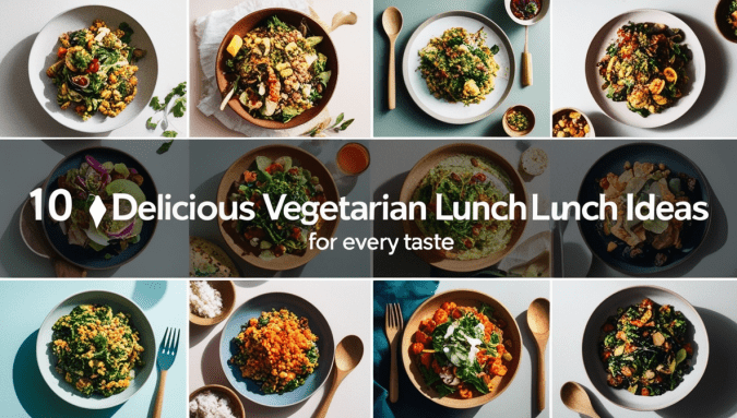 10 Delicious Vegetarian Lunch Ideas for Every Taste