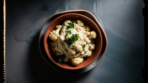 vegan roasted cauliflower alfredo recipe​