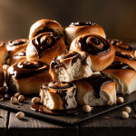 Vegan Chocolate Hazelnut Cinnamon Rolls