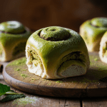 Vegan Matcha Cinnamon Rolls