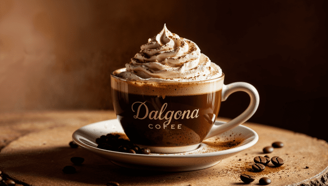 Vegan Dalgona Coffee