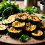 Vegan Air Fried Zucchini Recipe