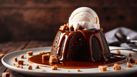 Vegetarian Sticky Toffee Pudding Recipe