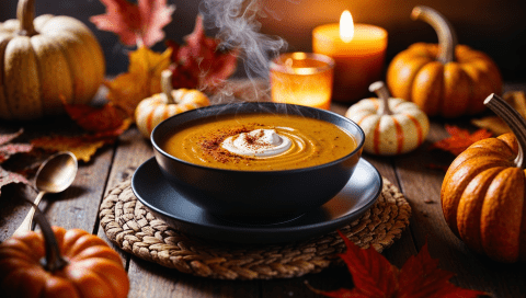 Vegetarian Pumpkin Soup Recipe